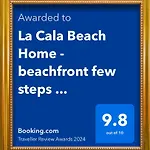 La Cala - Beachfront Few Steps Away From Sandy Holiday home *